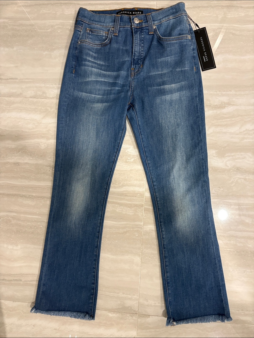 Veronica Beard Men’s Blue Bootcut Jeans